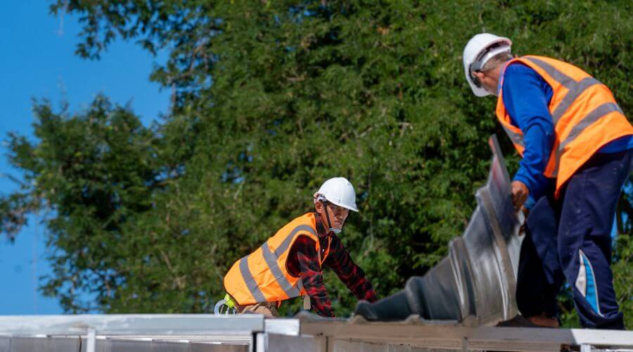 Professional metal roof installation in Pottsville, TX
